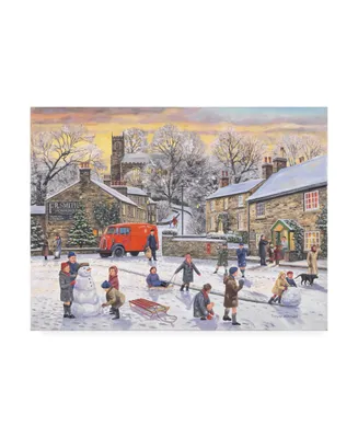 Trevor Mitchell Christmas Holidays Canvas Art