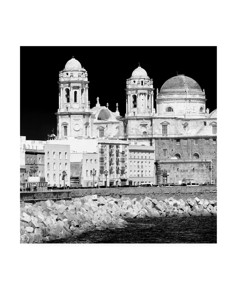 Philippe Hugonnard Made in Spain 3 City of Cadiz B&W Ii Canvas Art