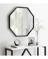 Kate and Laurel Calter Framed Large Octagon Wall Mirror - 31.5" x 31.5"