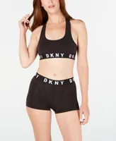 Dkny Supersoft Racerback Bralette Boyfriend Boxer Shorts