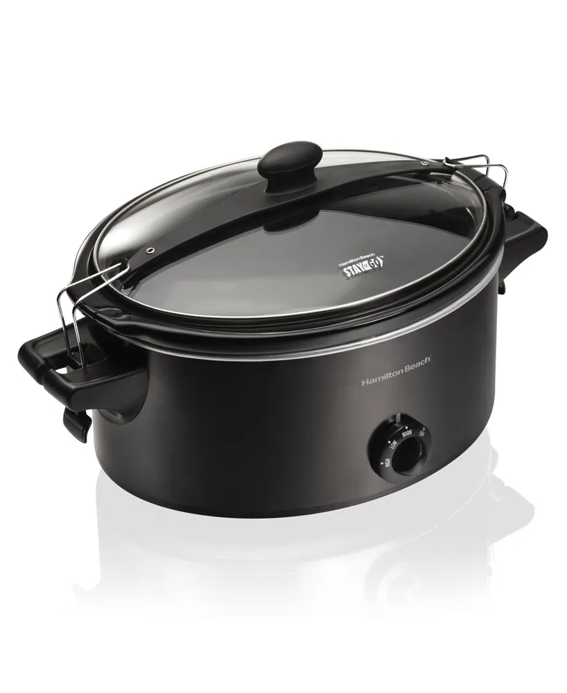 Hamilton Beach Manual Stay or Go 6-Qt. Slow Cooker