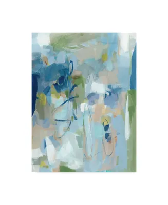 Christina Long Stillness Abstract Canvas Art - 15.5" x 21"