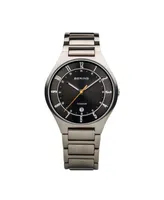 Bering Men's Titanium Case and Multi Link Watch