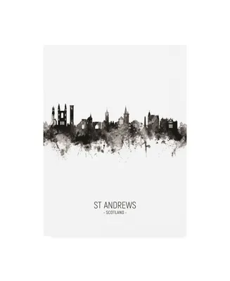 Michael Tompsett St Andrews Scotland Skyline Portrait Ii Canvas Art