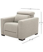 Closeout! Nevio 39" Fabric Power Recliner, Created for Macy's