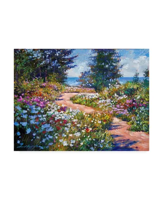 David Lloyd Glover The Pathway to The Sea Canvas Art