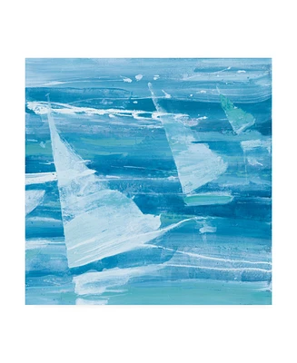 Albena Hristova Summer Sail Ii Blue Canvas Art - 20" x 25"