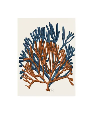 Fab Funky Blue Corals a Canvas Art