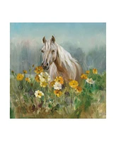 Danhui Nai Farm and Field Ii Canvas Art - 19.5" x 26"