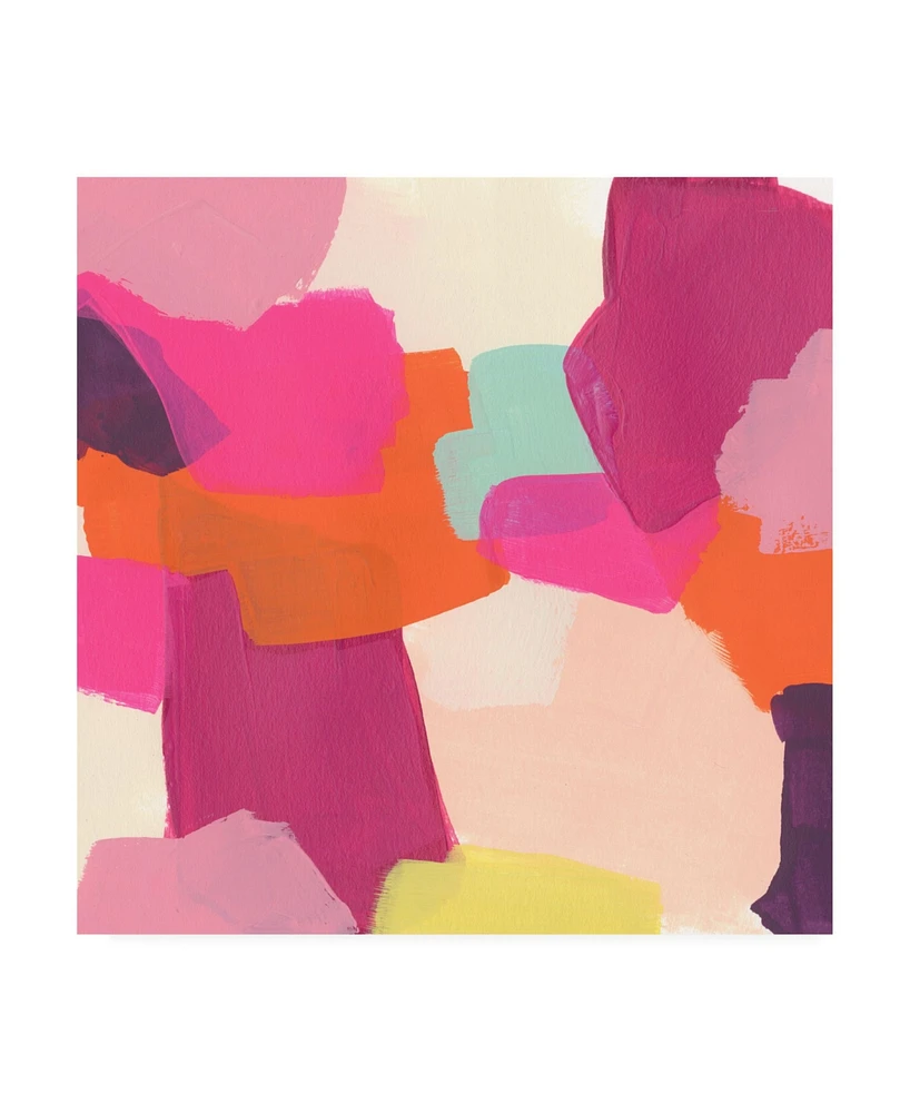 June Erica Vess Pink Slip Ii Canvas Art - 36.5" x 48"