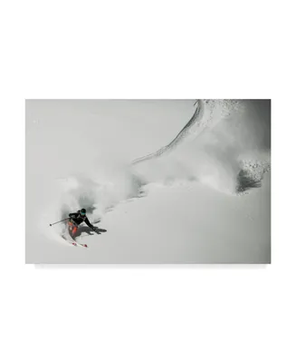 Benjamin Trevillot Swing Ski Canvas Art - 15" x 20"