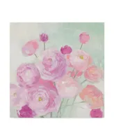 Julia Purinton Soft Ranunculus Canvas Art - 15" x 20"