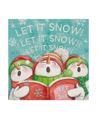 Mary Urban Let it Snow Viii Canvas Art - 15" x 20"