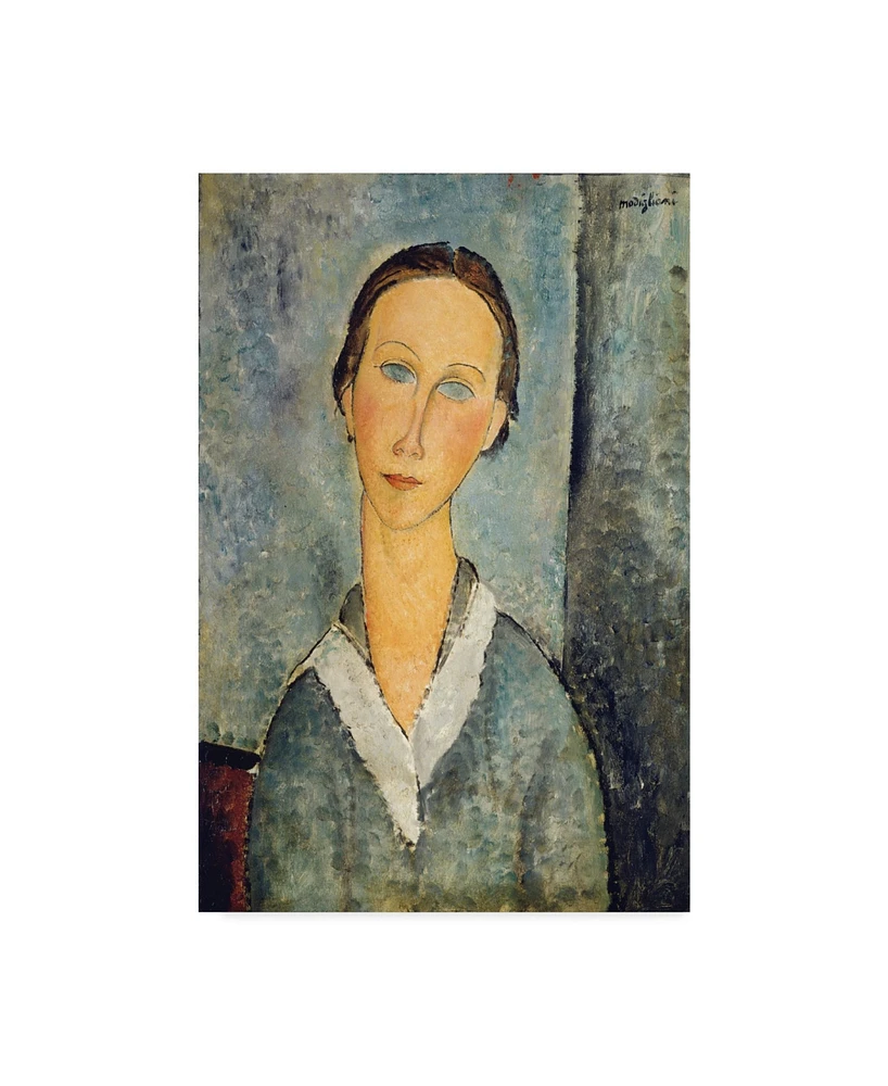 Amedeo Modigliani Girl in a Sailors Blouse, 1918 Canvas Art