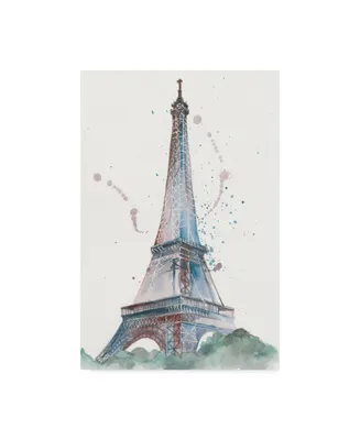 Melissa Wang View of Eiffel Iii Canvas Art - 15" x 20"
