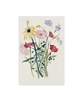 Grace Popp Wildflower Watercolor I Canvas Art - 20" x 25"