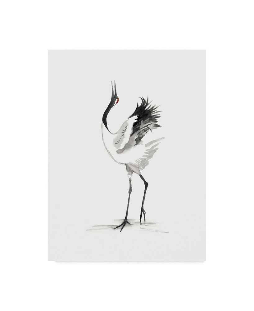 Naomi Mccavitt Japanese Cranes Iv Canvas Art - 20" x 25"