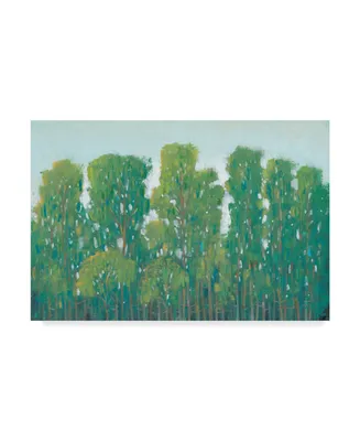 Tim Otoole Forest Green I Canvas Art