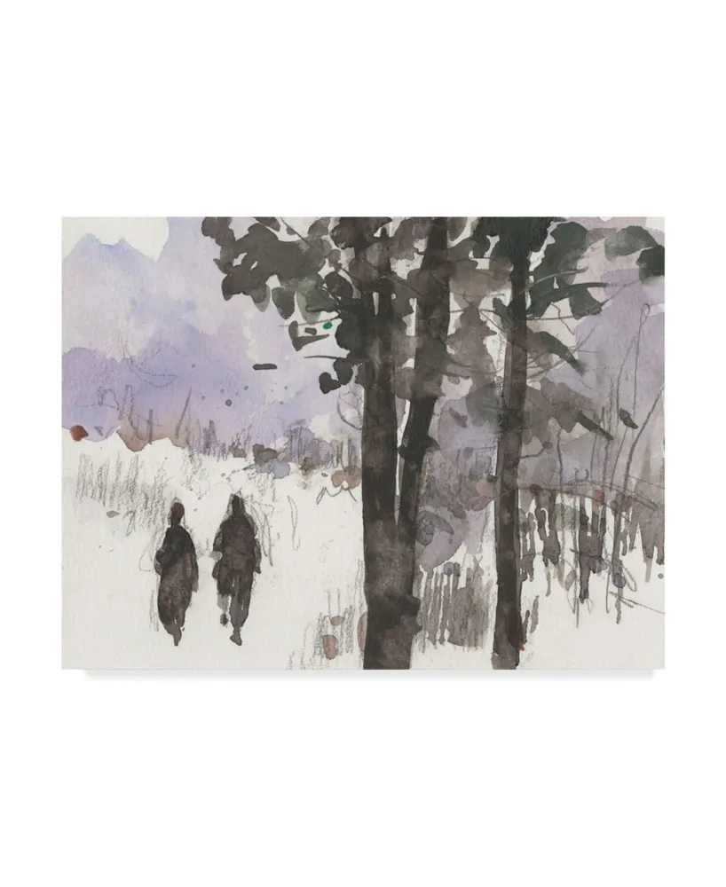 Samuel Dixon Woodland Sketch I Canvas Art