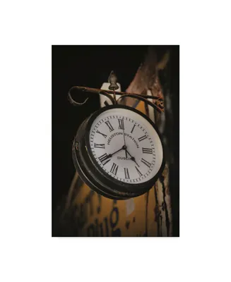 Christine Sainte-Laudy Old Clock Canvas Art