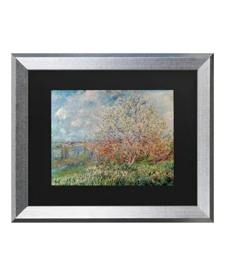 Claude Monet Spring 1880 Matted Framed Art
