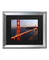 Pierre Leclerc Golden Gate Sf Matted Framed Art - 20" x 25"