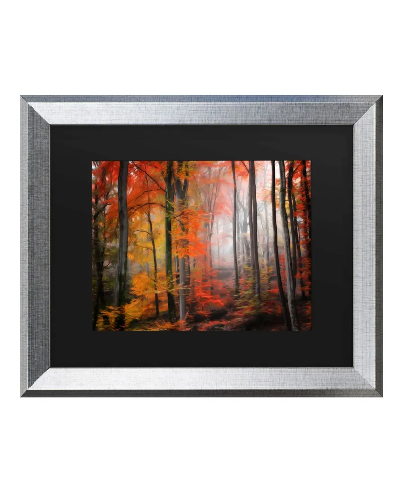 Philippe Sainte-Laudy Wildly Red Matted Framed Art