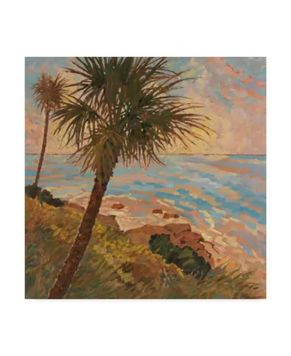 Graham Reynolds Palm Breeze Ii Canvas Art - 15" x 20"