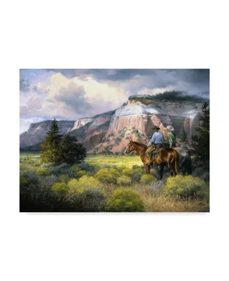 Jack Sorenson Spellbound Horses Canvas Art - 20" x 25"