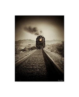 David Drost Train Arrival Ii Canvas Art - 20" x 25"