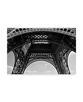 American School Under Eiffel Canvas Art - 37" x 49"