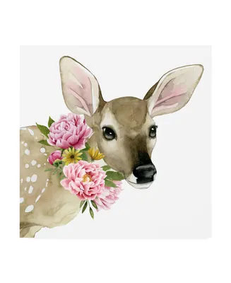 Grace Popp Deer Spring I Canvas Art