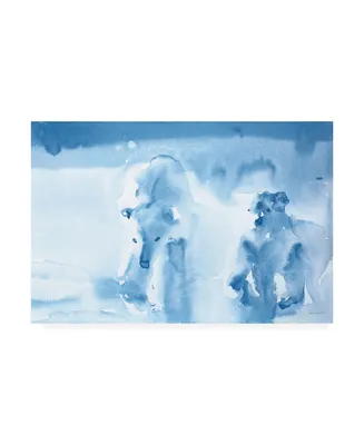 Aimee Del Valle Ice Bears Canvas Art