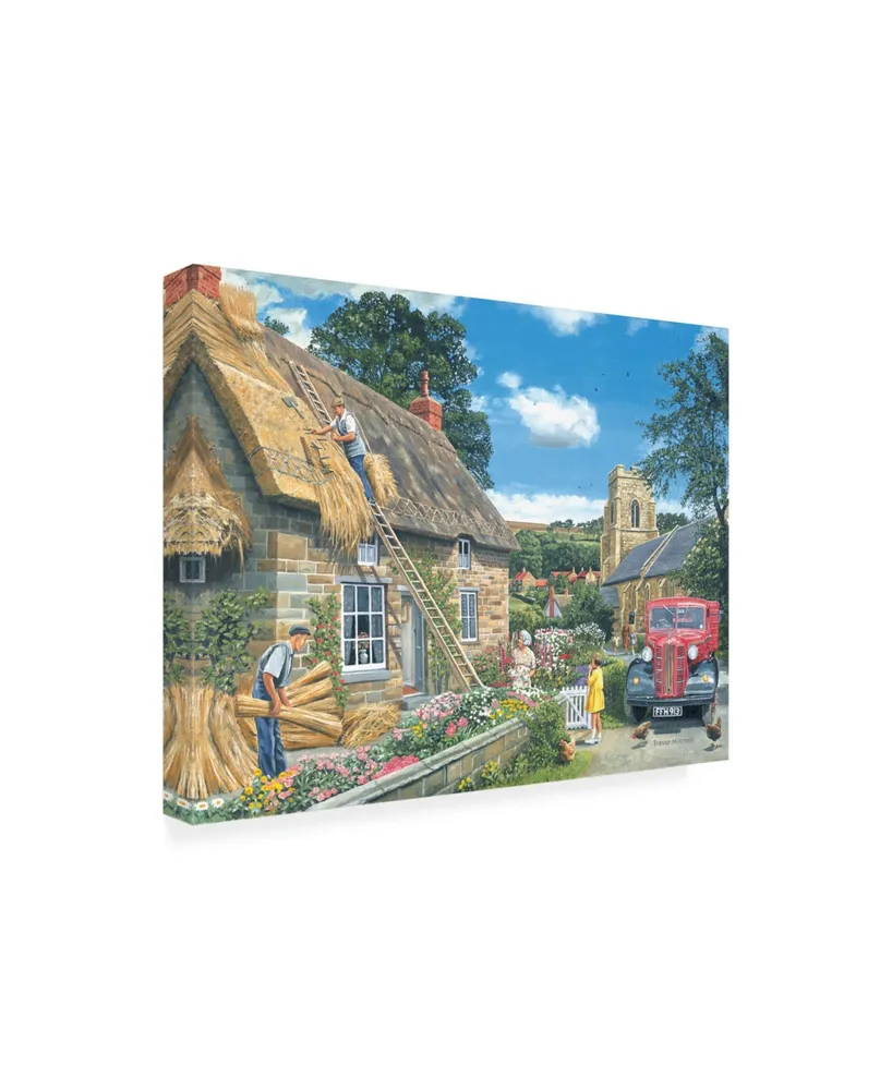 Trevor Mitchell A New Thatch Canvas Art