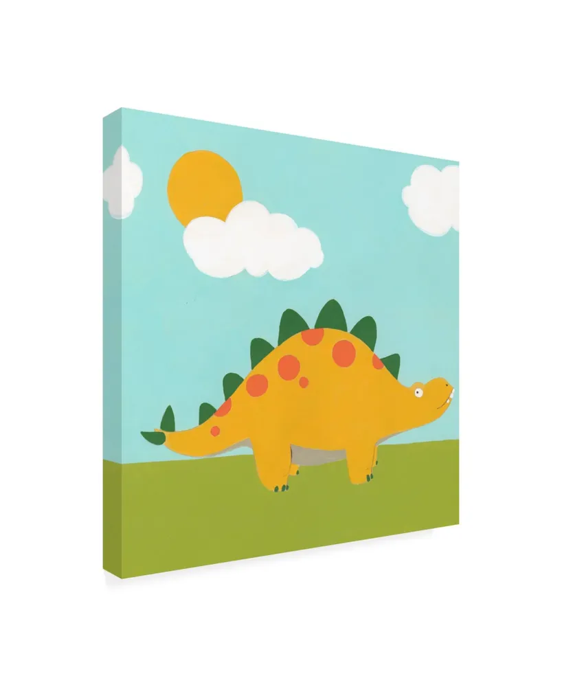 June Erica Vess Playtime Dino Ii Canvas Art