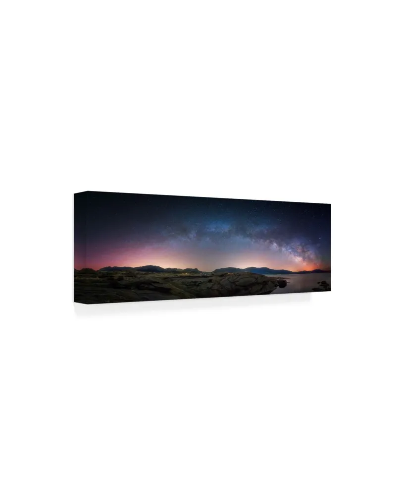 Darren White Photography Late Night Milky Way Show copy Canvas Art