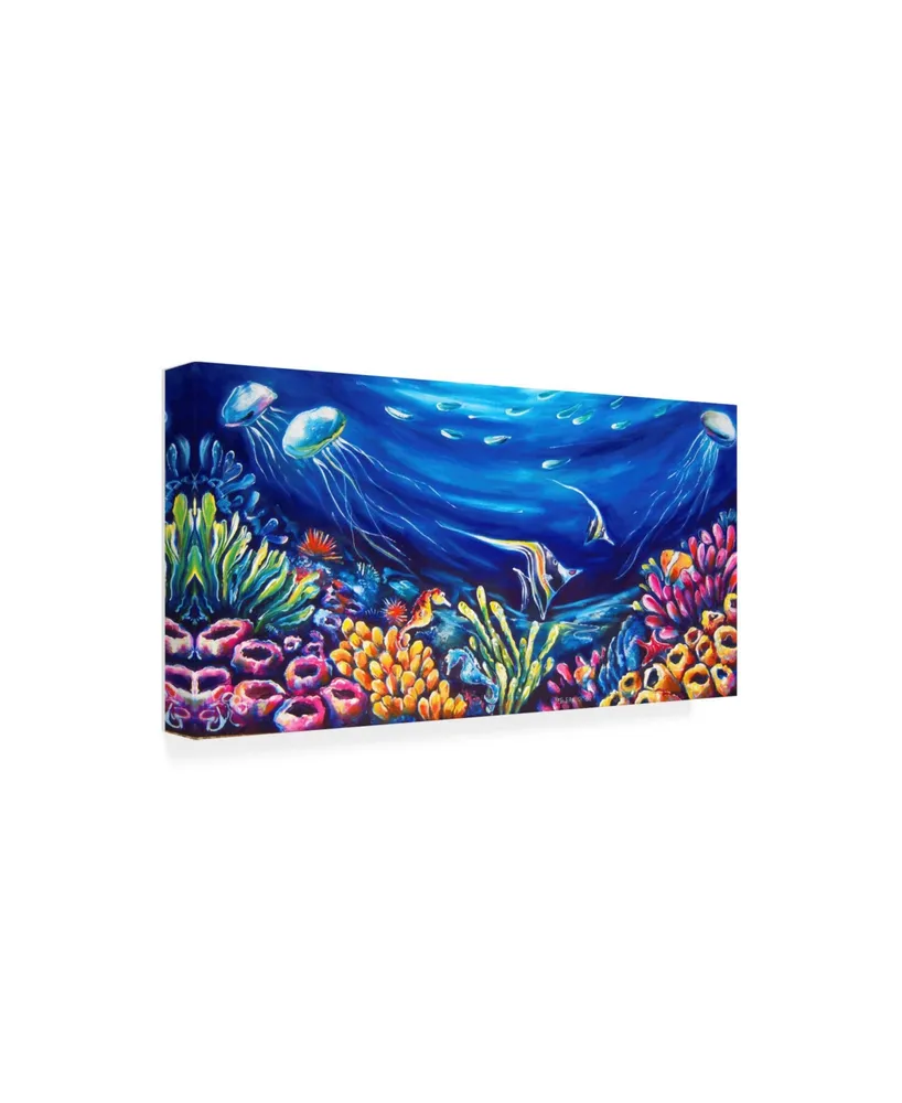 Deborah Broughton Reef Magic Canvas Art - 15.5" x 21"