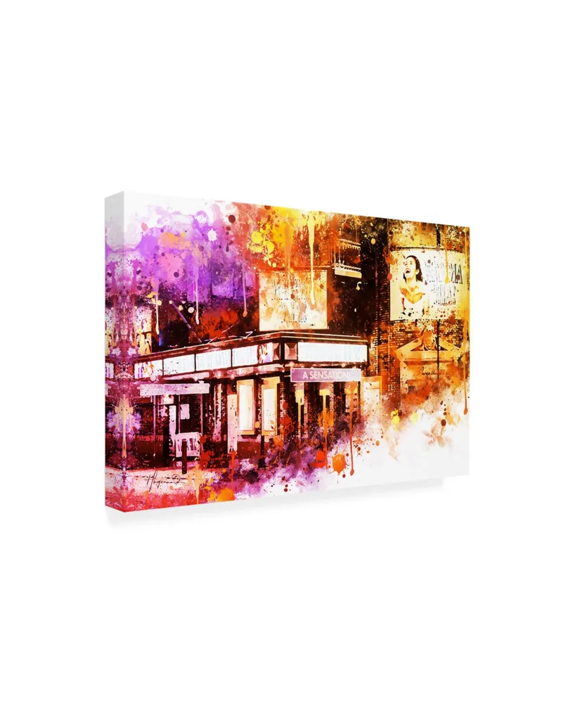 Philippe Hugonnard Nyc Watercolor Collection - Sensation Canvas Art