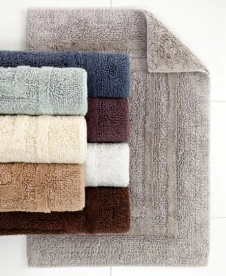 Hotel Collection Cotton Reversible Bath Rugs 100 Cotton Created For Macys