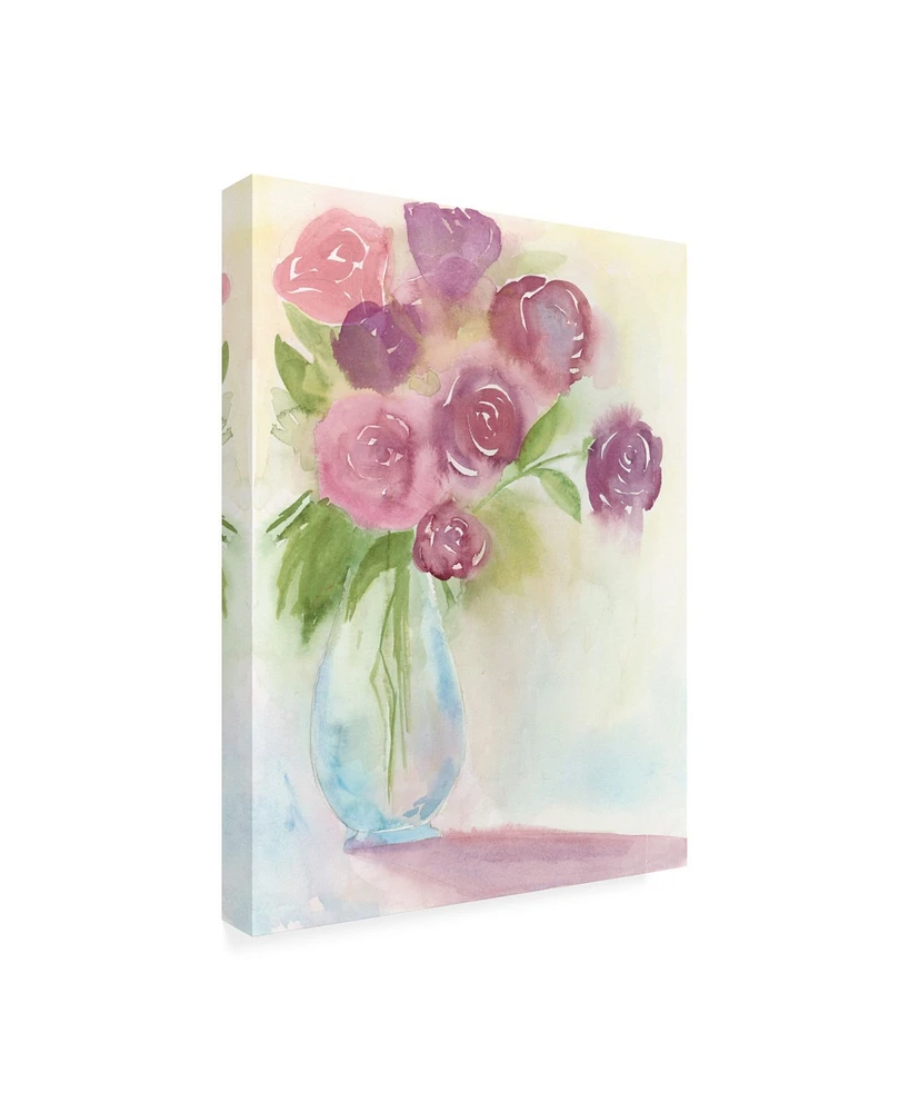 Grace Popp Glowing Bouquet Ii Canvas Art - 37" x 49"