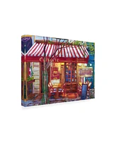 David Lloyd Glover Le Petite Bistro Canvas Art - 20" x 25"