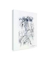 David Lloyd Glover Michael Smooth Criminal Canvas Art - 37" x 49"