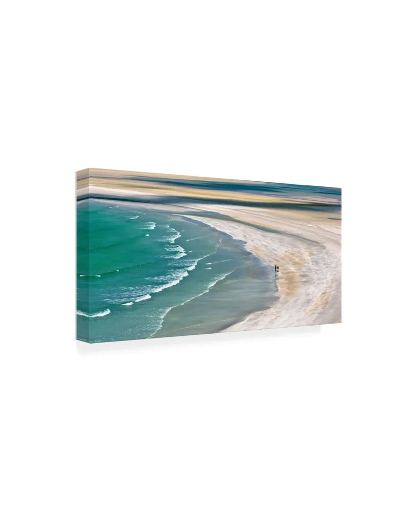 Anuska Voncina Sandy Shore Coast Canvas Art