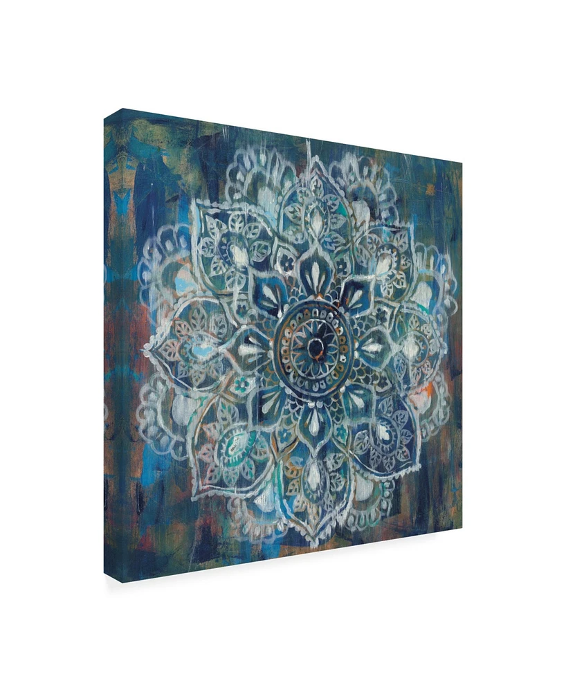 Danhui Nai Mandala in Blue Ii Canvas Art - 36.5" x 48"