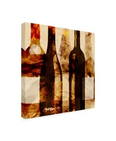 Alonzo Saunders Smokey Wine Iii Canvas Art - 15.5" x 21"