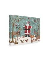 Anne Tavoletti Woodland Christmas Vi Canvas Art