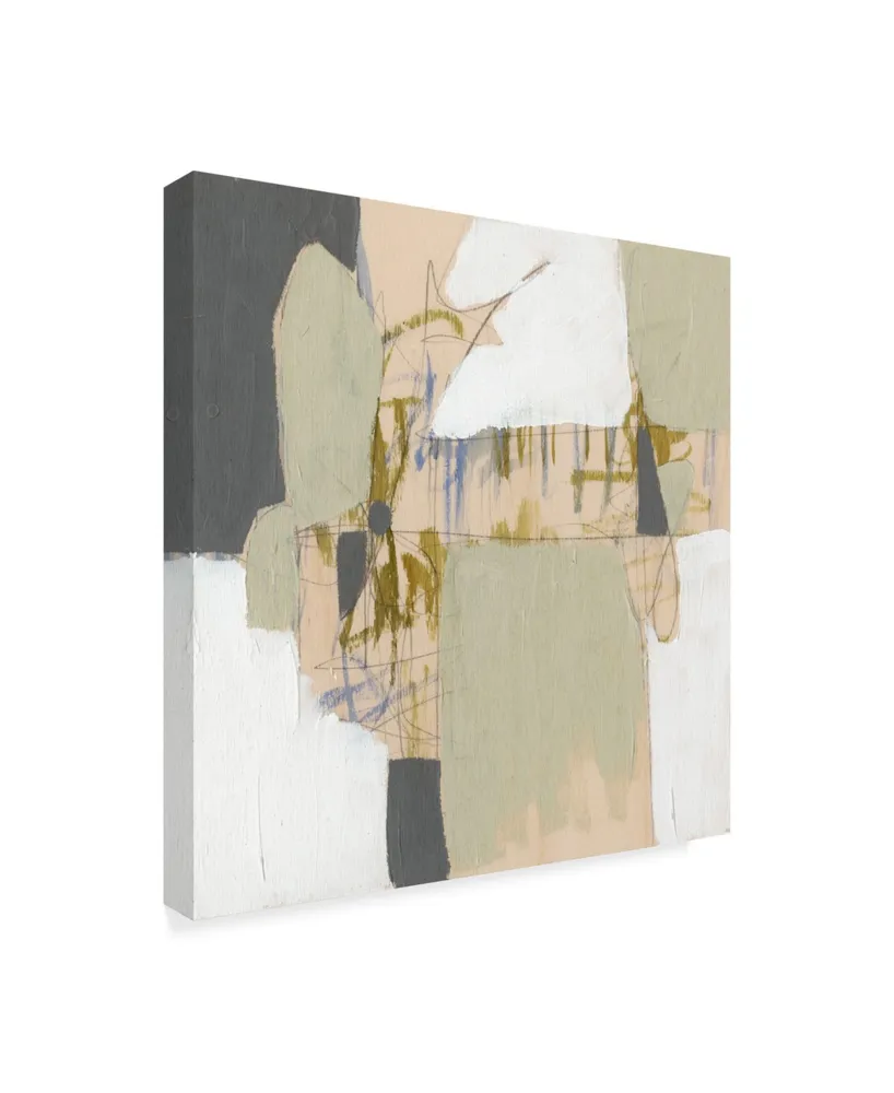 Jennifer Goldberger Warm Neutrals I Canvas Art