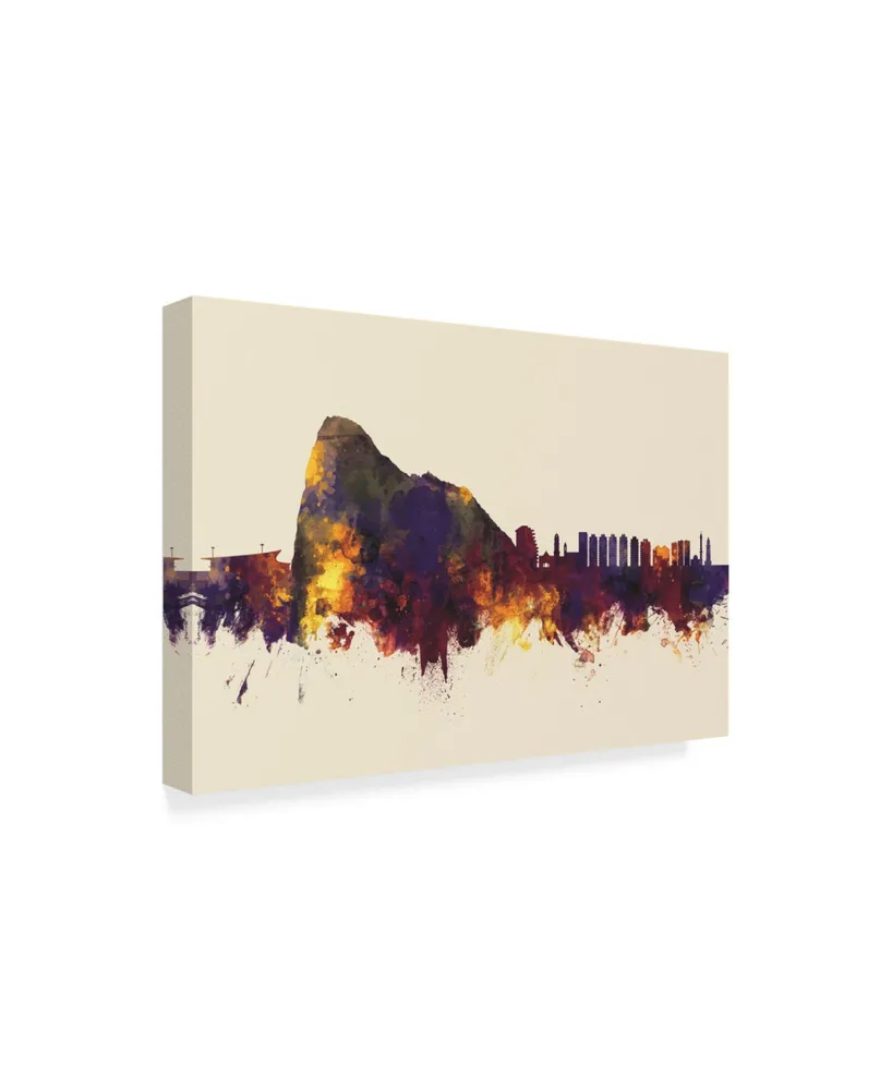Michael Tompsett Gibraltar Skyline Iii Canvas Art