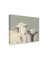 Jade Reynolds Sweet Lambs I Canvas Art - 20" x 25"