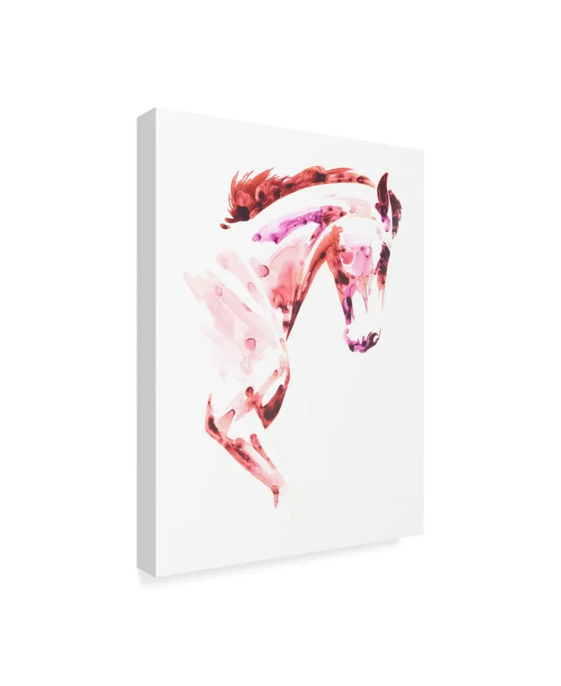 Julie T. Chapman Garnet Horse I Canvas Art - 20" x 25"